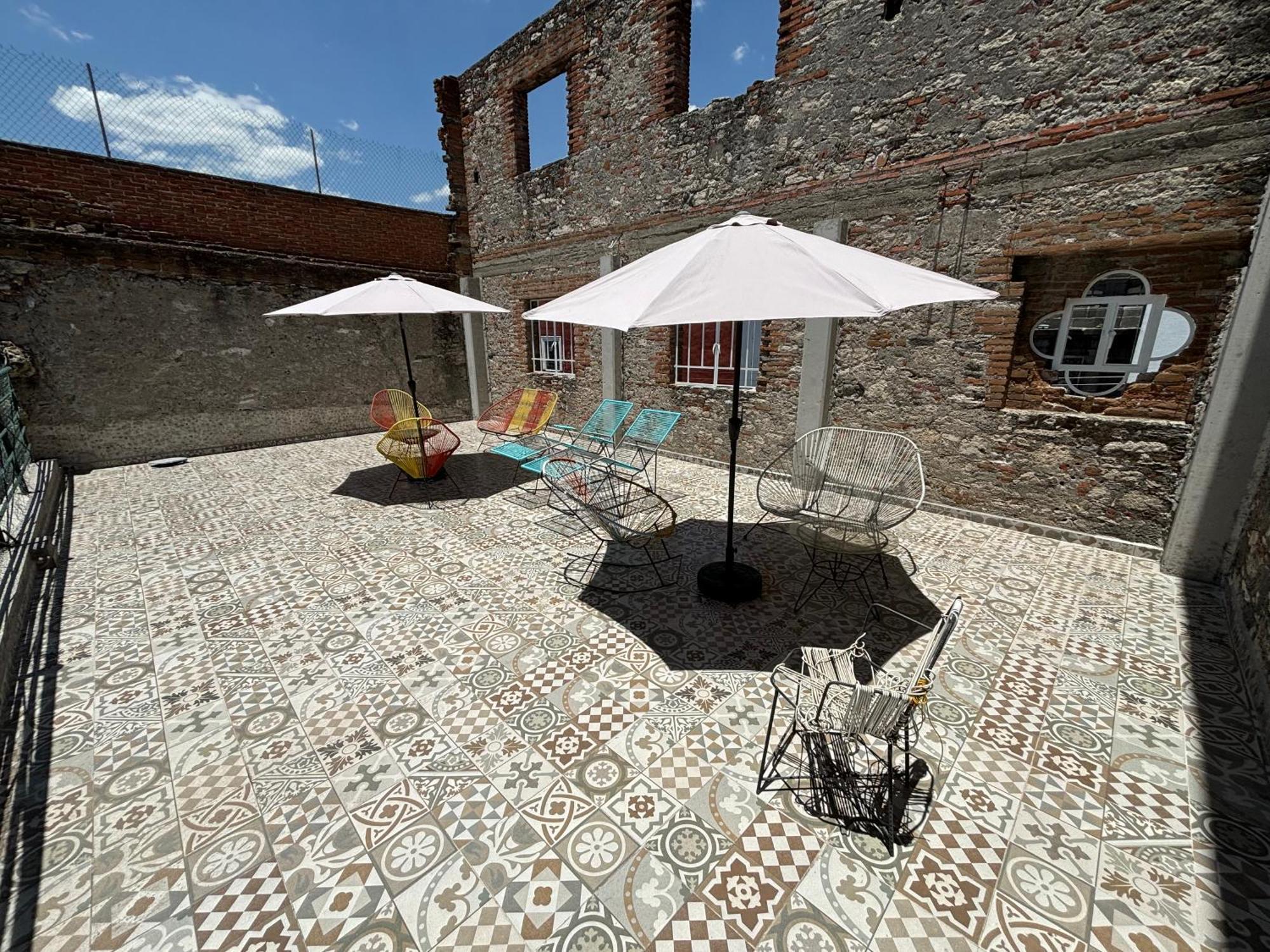 Hostal Casa De Arcos Puebla Bagian luar foto