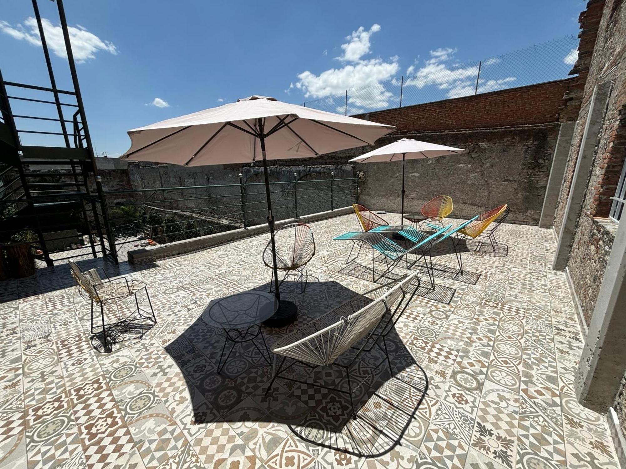Hostal Casa De Arcos Puebla Bagian luar foto